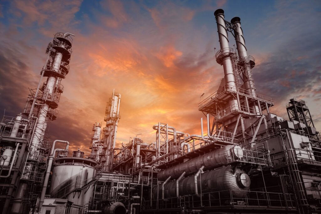 industrial-furnace-heat-exchanger-cracking-hydrocarbons-factory-sky-sunset-close-up-equipment-petrochemical-plant industrial-furnace-heat-exchanger-cracking-hydrocarbons-factory-sky-sunset-close-up-equipment-petrochemical-plant